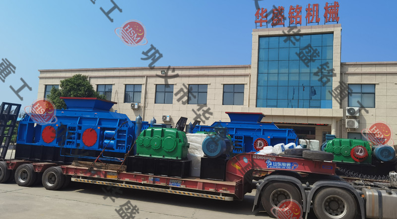 兩臺1810型液壓對輥制砂機(jī)發(fā)往河北秦皇島